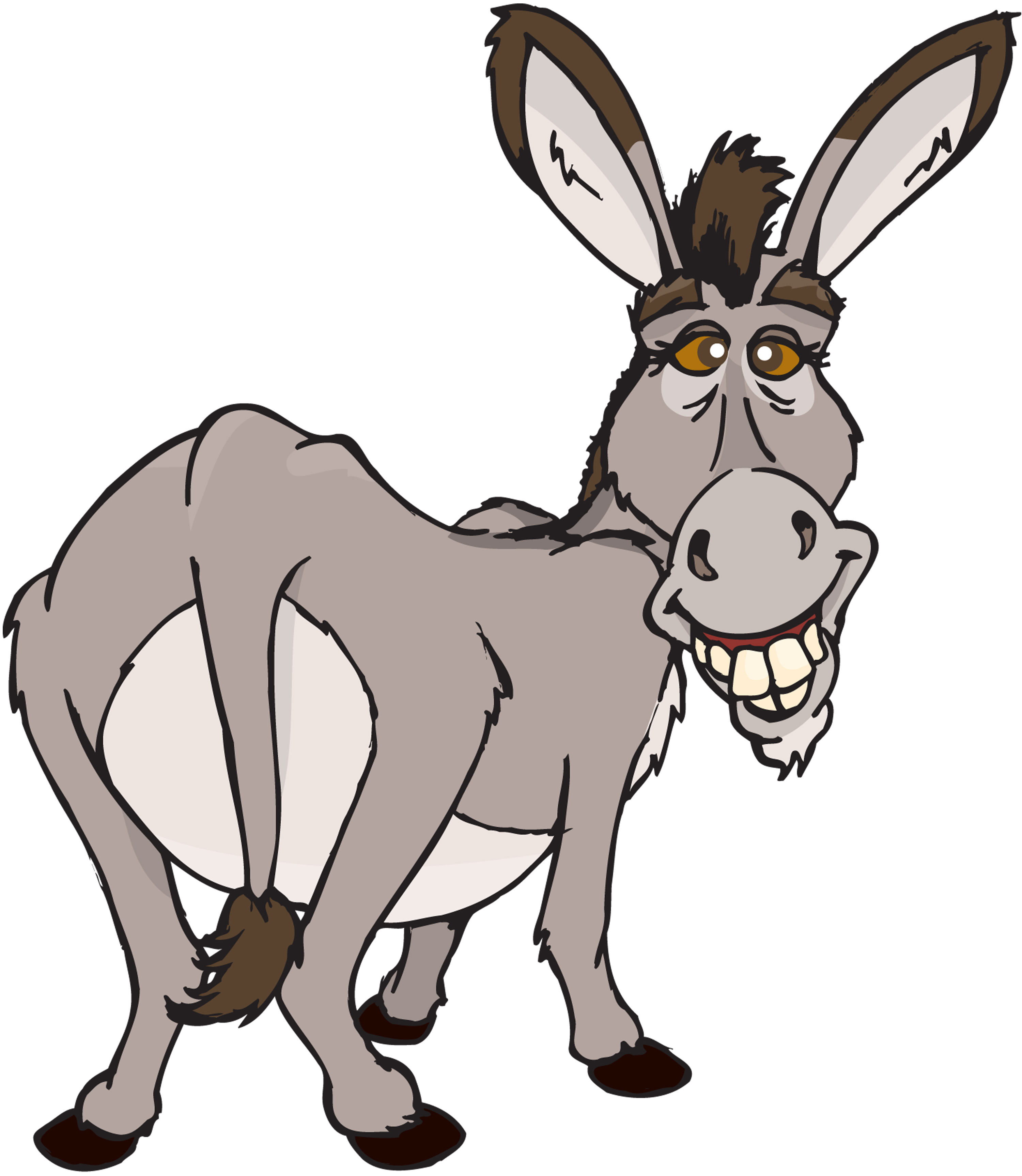 clipart cartoon donkey - photo #45